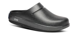 Women's OOcloog Luxe Clog - Black Sparkle