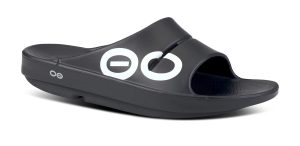Women's OOahh Sport Slide Sandal - Black White