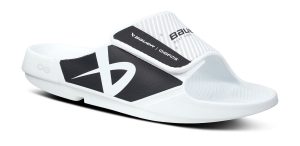 BAUER/OOFOS Women's OOahh Sport Flex Sandal   C White