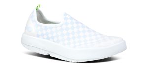 Women's OOmg eeZee Low Shoe - Purple Jade Checker (SALE)
