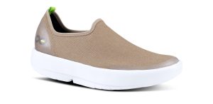 Women's OOmg eeZee Low Shoe - White Taupe