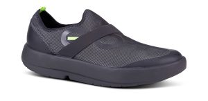 Men's OOmg Fibre Low Shoe - Black Gray